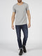 Petrol Industries - Heren 2-pack Basic T-shirts Ronde Hals - Grijs - Maat XS
