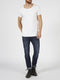 Petrol Industries - Heren 2-pack Basic T-shirts Ronde Hals - Wit - Maat L