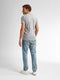 Petrol Industries - Heren 2-pack Basic T-shirts V-Hals - Grijs - Maat XS
