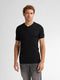 Petrol Industries - Heren 2-pack Basic T-shirts V-Hals - Zwart - Maat S
