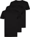 Petrol Industries - Heren 3-pack T-shirts - Zwart - Maat M