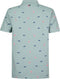 Petrol Industries - Heren All-over Print Polo Celestia - Blauw - Maat XL