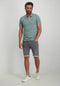 Petrol Industries - Heren All-over Print Polo Celestia - Blauw - Maat XL