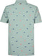 Petrol Industries - Heren All-over Print Polo Celestia - Blauw - Maat XL