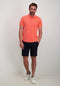 Petrol Industries - Heren All-over Print Polo Outer Banks - Roze - Maat S