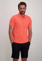 Petrol Industries - Heren All-over Print Polo Outer Banks - Roze - Maat S