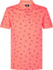 Petrol Industries - Heren All-over Print Polo Outer Banks - Roze - Maat S