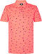 Petrol Industries - Heren All-over Print Polo Outer Banks - Roze - Maat S