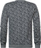 Petrol Industries - Heren All-Over Print Trui Frankfort - Blauw - Maat S