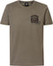 Petrol Industries - Heren Artwork T-shirt Palmetto - Bruin - Maat S