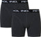 Petrol Industries - Heren Boxershorts Effen Petrol Logo - Zwart - Maat L