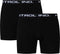 Petrol Industries - Heren Boxershorts Effen Petrol Logo - Zwart - Maat XL