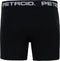 Petrol Industries - Heren Boxershorts Effen Petrol Logo - Zwart - Maat XL