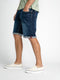 Petrol Industries - Heren Bullseye denim short - Blauw - Maat S