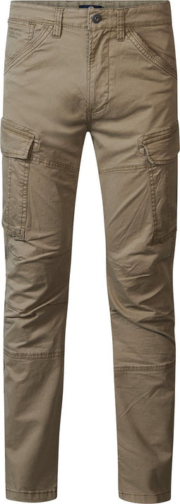 Petrol Industries - Heren Cargo Broek Shellfront - Bruin - Maat W34L34