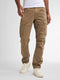 Petrol Industries - Heren Cargo Broek Shellfront - Bruin - Maat W34L34