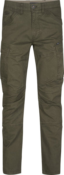 Petrol Industries - Heren Cargo Broek Shellfront - Groen - Maat W28L32