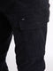 Petrol Industries - Heren Cargo Broek Shellfront - Zwart - Maat W33L34