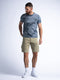 Petrol Industries - Heren Cargo Short met Riem Gulf Shores - Bruin - Maat L