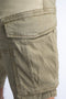 Petrol Industries - Heren Cargo Short met Riem Gulf Shores - Bruin - Maat L