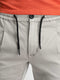 Petrol Industries - Heren Chino met trekkoord - Grijs - Maat W38L34