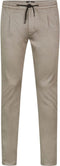 Petrol Industries - Heren Chino met trekkoord - Grijs - Maat W38L34