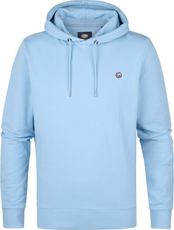 Petrol Industries - Heren Comfortabele Hoodie Driftwood - Blauw - Maat M