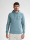 Petrol Industries - Heren Comfortabele Hoodie Driftwood - Blauw - Maat M