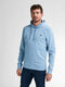 Petrol Industries - Heren Comfortabele Hoodie Driftwood - Blauw - Maat XL