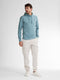 Petrol Industries - Heren Comfortabele Hoodie Driftwood - Blauw - Maat XXL