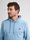 Petrol Industries - Heren Comfortabele Hoodie Driftwood - Blauw - Maat M