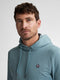 Petrol Industries - Heren Comfortabele Hoodie Driftwood - Blauw - Maat XXL