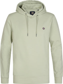 Petrol Industries - Heren Comfortabele Hoodie Driftwood - Groen - Maat XXL