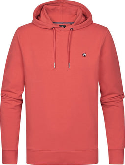 Petrol Industries - Heren Comfortabele Hoodie Driftwood - Roze - Maat XXL
