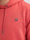Petrol Industries - Heren Comfortabele Hoodie Driftwood - Roze - Maat S