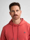 Petrol Industries - Heren Comfortabele Hoodie Driftwood - Roze - Maat M