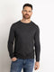 Petrol Industries - Heren Essential Crewneck Knit - Grijs - Maat XXL