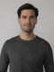 Petrol Industries - Heren Essential Crewneck Knit - Grijs - Maat XXL