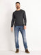 Petrol Industries - Heren Essential Crewneck Knit - Grijs - Maat XXL