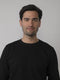 Petrol Industries - Heren Essential Crewneck Sweater - Zwart - Maat S
