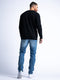 Petrol Industries - Heren Essential Crewneck Sweater - Zwart - Maat S