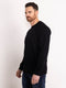 Petrol Industries - Heren Essential Crewneck Sweater - Zwart - Maat S