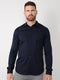 Petrol Industries - Heren Essential Overhemd - Blauw - Maat XS