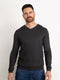 Petrol Industries - Heren Essential V-Neck Knit - Grijs - Maat S