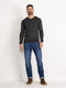 Petrol Industries - Heren Essential V-Neck Knit - Grijs - Maat S