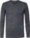 Petrol Industries - Heren Essential V-Neck Knit - Grijs - Maat XS