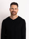 Petrol Industries - Heren Essential V-Neck Knit - Zwart - Maat S