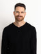 Petrol Industries - Heren Essential V-Neck Knit - Zwart - Maat S