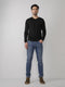 Petrol Industries - Heren Essential V-Neck Knit - Zwart - Maat S