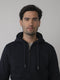 Petrol Industries - Heren Essential Zip Hoodie - Blauw - Maat S